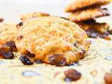 Cookies aux carottes et raisins secs {recette healthy}