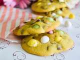 Cookies de Pâques chocolat & minis oeufs