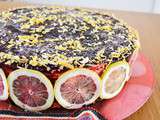 Entremet Citrons et myrtilles