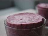 Mousse glacée aux fruits rouges