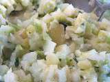 Salade concombre courgette