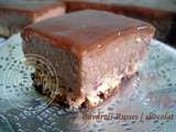 Bavarois daquoise / chocolat