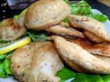 Beignts d'aubergines au basilic