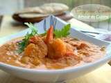 Curry de crevettes ou crevettes sautees au curry