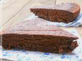 Gâteau mousseux au chocolat sans farine