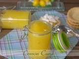 Lemon curd, crème au citron fait maison