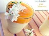 Mahalabiya aux abricots / mahalabia