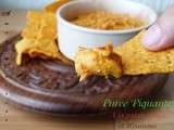 Puree piquante -patate douce - houmous