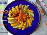 Salade d'agrumes, salade d'oranges pamplemousse mandarine