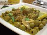 Tajine de viande hachée aux olives