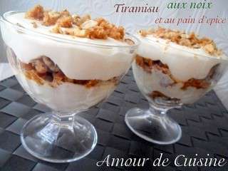 Tiramisu au pain d'epice