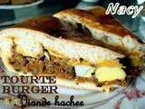 Tourte burger a la viande hâché
