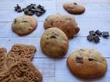 Cookies à la pâte de spéculoos et aux pépites de chocolat
