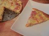 Pizza jambon-morbier