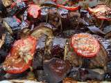 Keftas à l'aubergine :patlican kebab