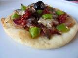 Tarte fine à la sardine et à la confiture d'oignons