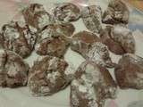 Biscuits craquelins chocolat