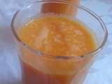 Jus de courge et carottes