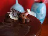 Gâteau Facile et Bluffant ou Comment sublimer un Gâteau au Yaourt avec une Ganache au Chocolat