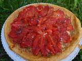 Tarte Fine Tomates Moutarde Fromage