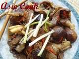 Boeuf sauté aux champignons