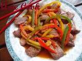 Canard aux 3 poivrons