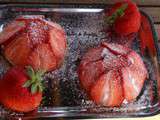 Tartelettes fraises et ....betteraves rouge