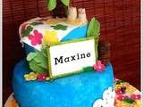 Gâteau d'anniversaire pour Maxine
