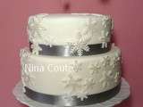Wedding Cake en pâte à sucre