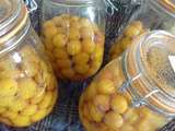 Conserves de mirabelles au naturel