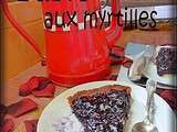 Tarte croustillante aux myrtilles