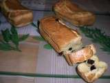 Mini-cakes au fromage de chèvre et raisin