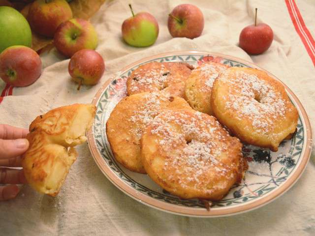 Recettes De Beignets Aux Pommes De Au Fil Du Thym