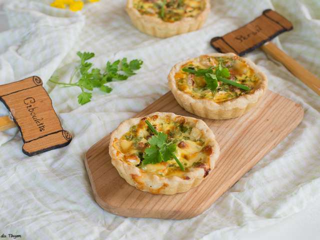 Recettes De Mini Quiches De Au Fil Du Thym