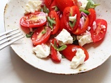 Salade grecque au pourpier