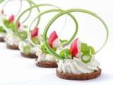 Radis ronds rouges
