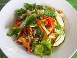Salade de légumes façon Som Tam