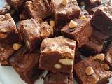 Brownies caramel & amandes