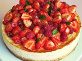 Comment réussir à la perfection la recette du cheesecake aux fruits rouges et au citron vert