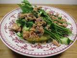 Légumes de l’Amap j’en fais quoi ? Une salade de pommes de terre au thon & roquette