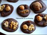 Mendiants Noix ,raisins sec ,et chichis (noisette et noix ) avec Les Bonbons de Julien