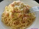 Spaghetti fondu de poireaux/Allumettes de poulet