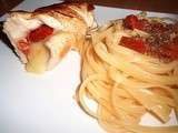 Saltimbocca tomates séchées / mozzarella