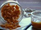 Caramel beurre salé et vanille de Madagascar en deux façons : #1 éclats de caramel