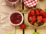 Confiture de fraises au citron vert