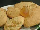 Biscuits à l’anis et poire confites (vegan et sans gluten)