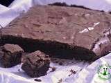 Brownies au chocolat noir et fèves tonka