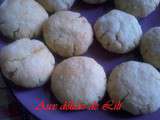 Ghribias a la semoule et noix de coco (maroc)