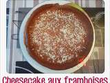 Cheesecake aux framboises
