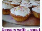 Cupcakes vanille – nougat